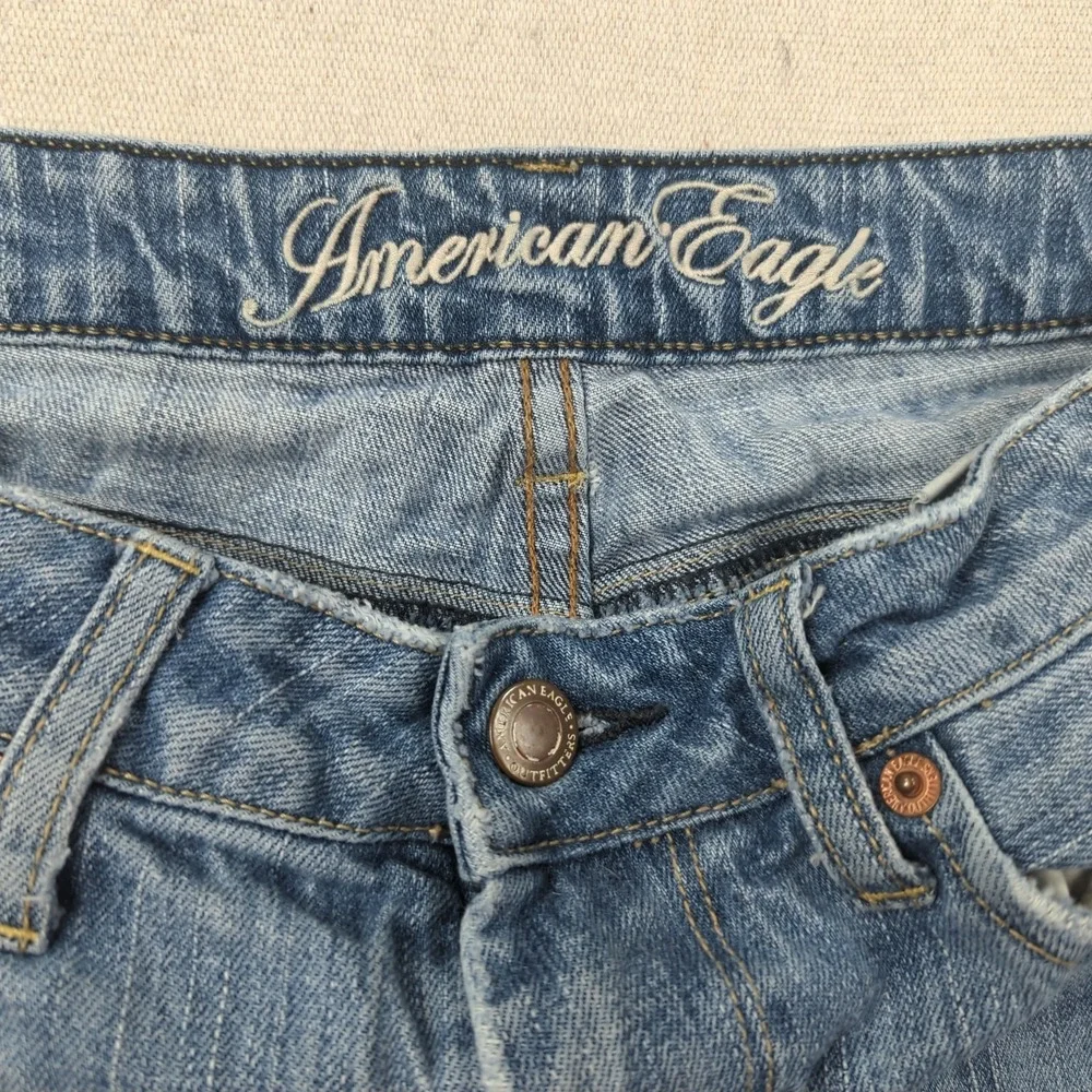 Vintage American Eagle Jeans‎ Womens 4 Blue True Boot Cut Western Boho Cowgirl